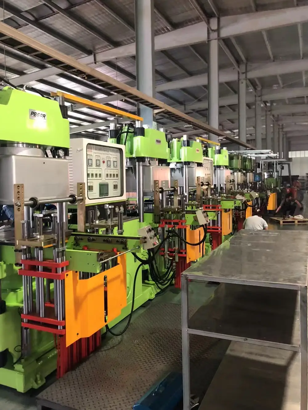 Vacuum Rubber Compression Molding Machine